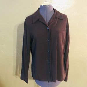 Old Navy Brown Button Up Shirt